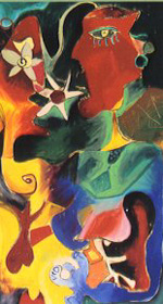 vegetarian thoughts by Alexandra Nechita