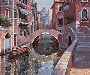 Arched Bridge (Canvas) by Howard Behrens