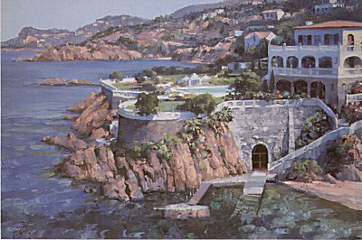 Cap Roux (Canvas) by Howard Behrens