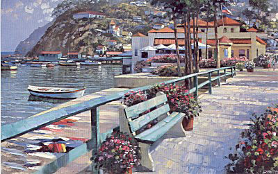 Catalina Promenade by Howard Behrens