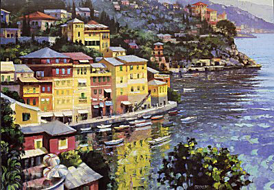Harbor View (Canvas) by Howard Behrens