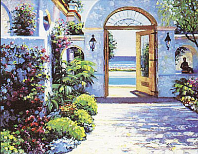 Hotel Califoria (Canvas) by Howard Behrens