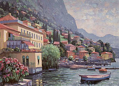 Il Lago Maggiore (Canvas) by Howard Behrens