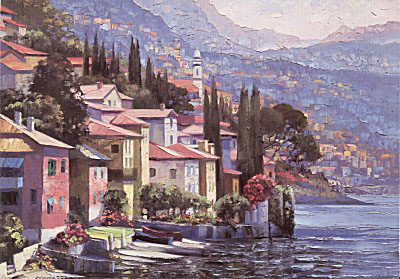 Impressions of Lake Como by Howard Behrens