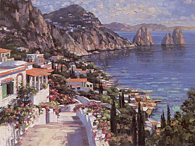 Isle of Capri (Canvas) by Howard Behrens