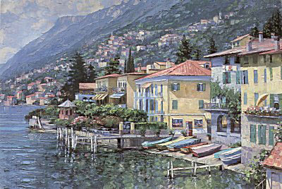 Lugano (Canvas) by Howard Behrens