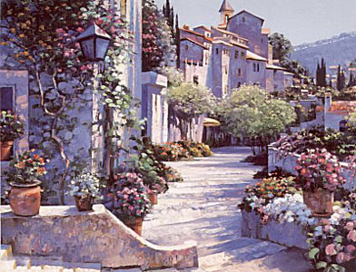 Old World Charm (Canvas) by Howard Behrens