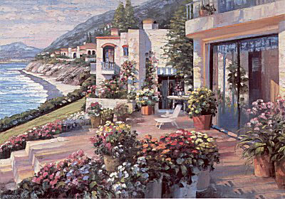 Pacific Patio by Howard Behrens