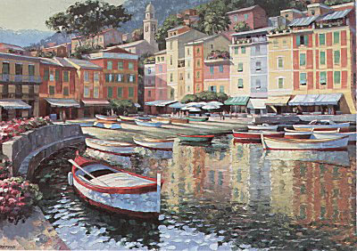 Portofino (Canvas) by Howard Behrens