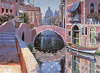 Reflections of Venice by Howard Behrens