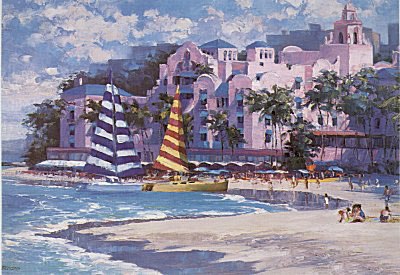 Royal Hawaiian (Canvas) by Howard Behrens