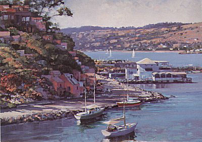 Sausalito (Canvas) by Howard Behrens