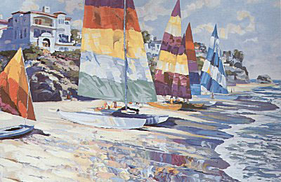 Summer Sails (Canvas) by Howard Behrens
