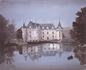 Azay le Rideau by Michel Delacroix