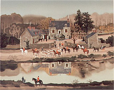 La Sortie du Chenil by Michel Delacroix
