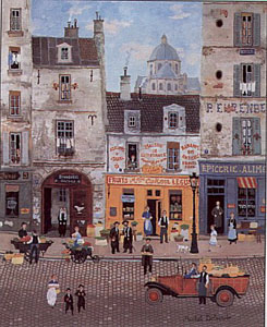 Les Saisons Rue des Rosiers Suite (Martin) by Michel Delacroix