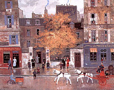 Les Saisons Rue des Rosiers Suite (Rentress) by Michel Delacroix