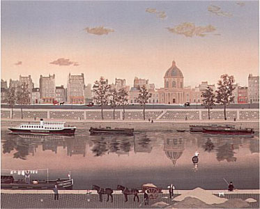 Vue du Quai Conti by Michel Delacroix