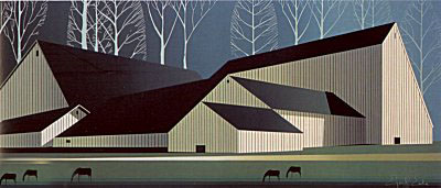 American Barns by Eyvind Earle