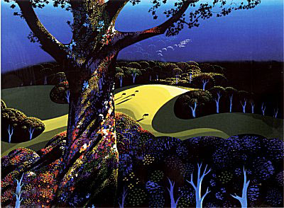 Before the Sun Goes Down by Eyvind Earle