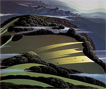 Beyond the Valley by Eyvind Earle