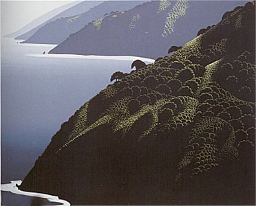 Big Sur Calm by Eyvind Earle