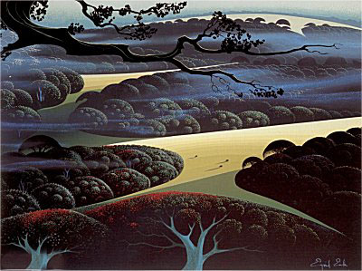 Blue Fog by Eyvind Earle