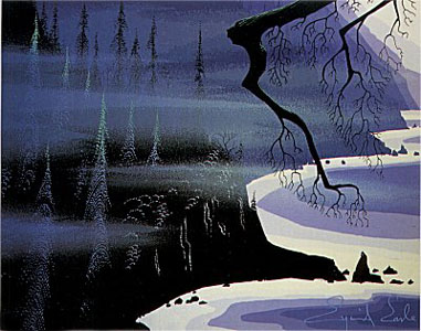 Blue Mist by Eyvind Earle