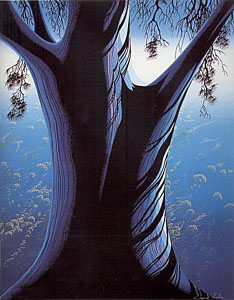 Blue Pine by Eyvind Earle