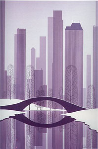 Central Park by Eyvind Earle