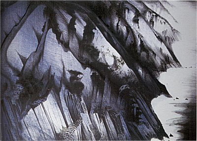 Cliffs of Darkness by Eyvind Earle