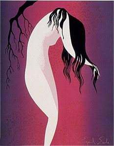 Deep Crimson by Eyvind Earle