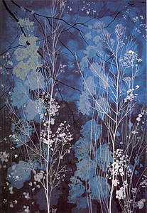 Delphinium by Eyvind Earle