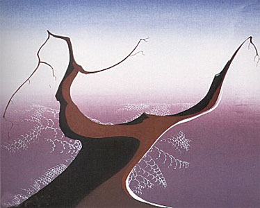 Desert Tree by Eyvind Earle