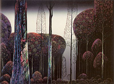 Gothic Forest by Eyvind Earle