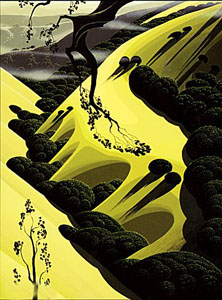 High Country Valley by Eyvind Earle