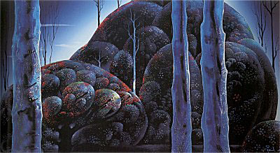 Moonlit Eucalyptus by Eyvind Earle