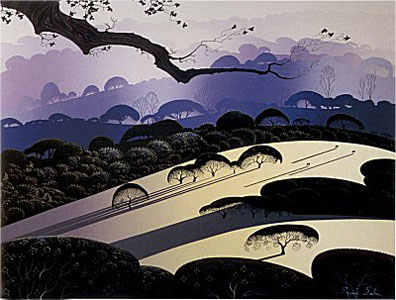 Morning Mist by Eyvind Earle