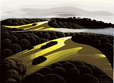Of the Hills and Valleys by Eyvind Earle