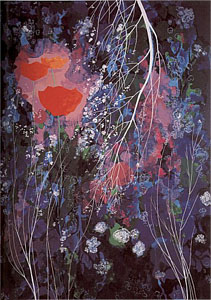 Poppies by Eyvind Earle