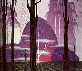 Purple Dawn by Eyvind Earle
