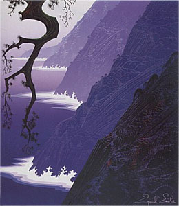 Purple Mist by Eyvind Earle