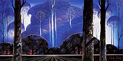 Purple Sunrise by Eyvind Earle