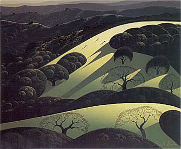 Santa Ynez II by Eyvind Earle