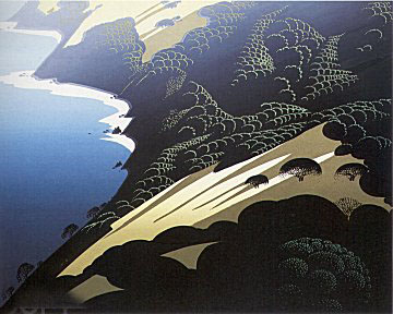 Seaside Pastures by Eyvind Earle