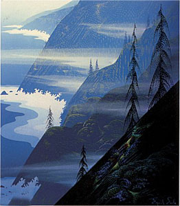 Stardust Blue by Eyvind Earle