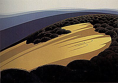 Valley by Eyvind Earle