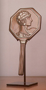 La Femme A La Panthere (Bronze) by Erte