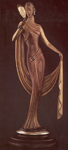 La Masque (Bronze) by Erte