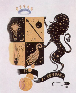 The Zodiac Suite by Erte